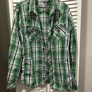 Chalc men’s button up long sleeve size xxl